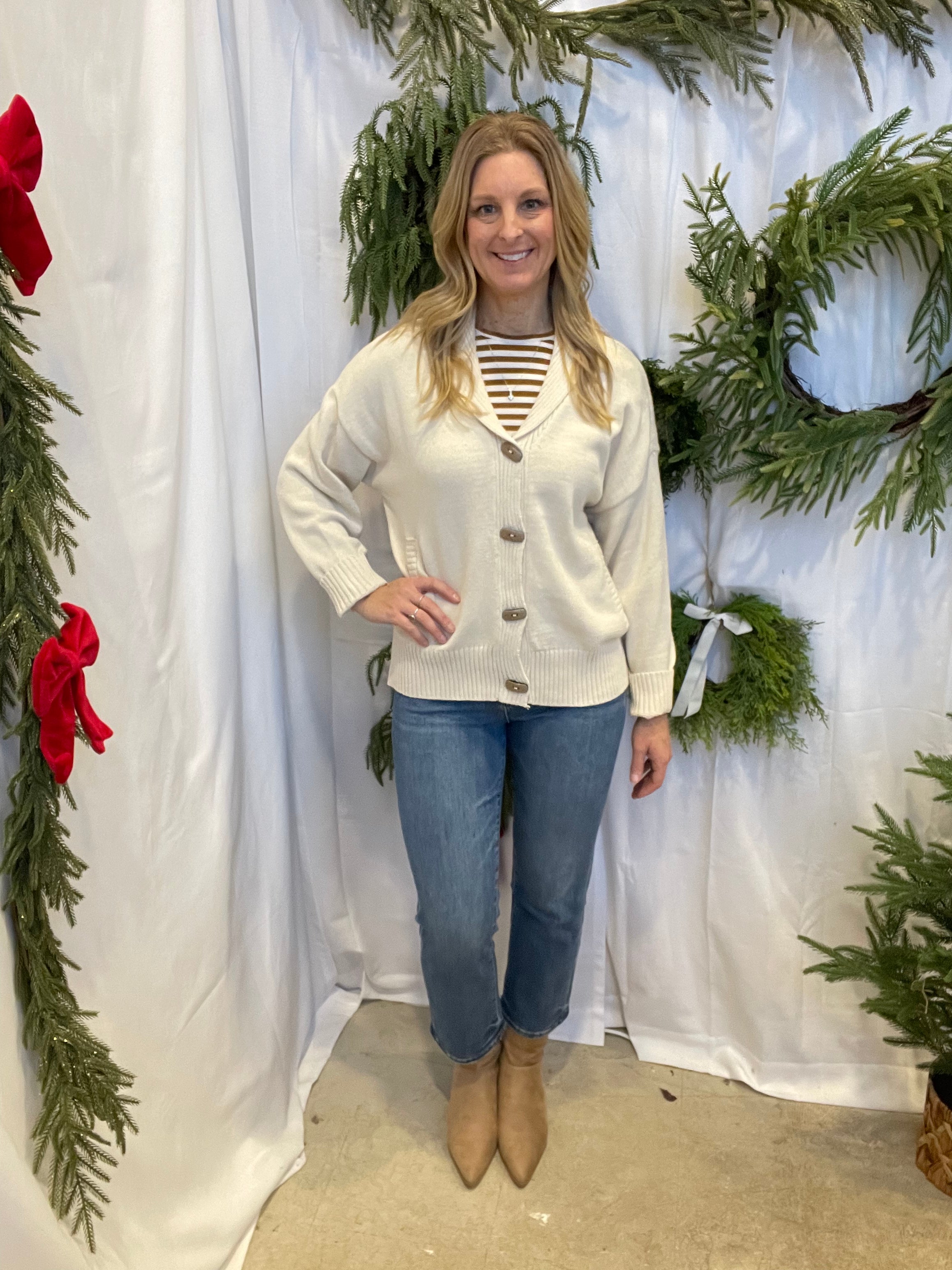 Camp Toggle Cardigan-Cardigans-blu pepper-The Silo Boutique, Women's Fashion Boutique Located in Warren and Grand Forks North Dakota