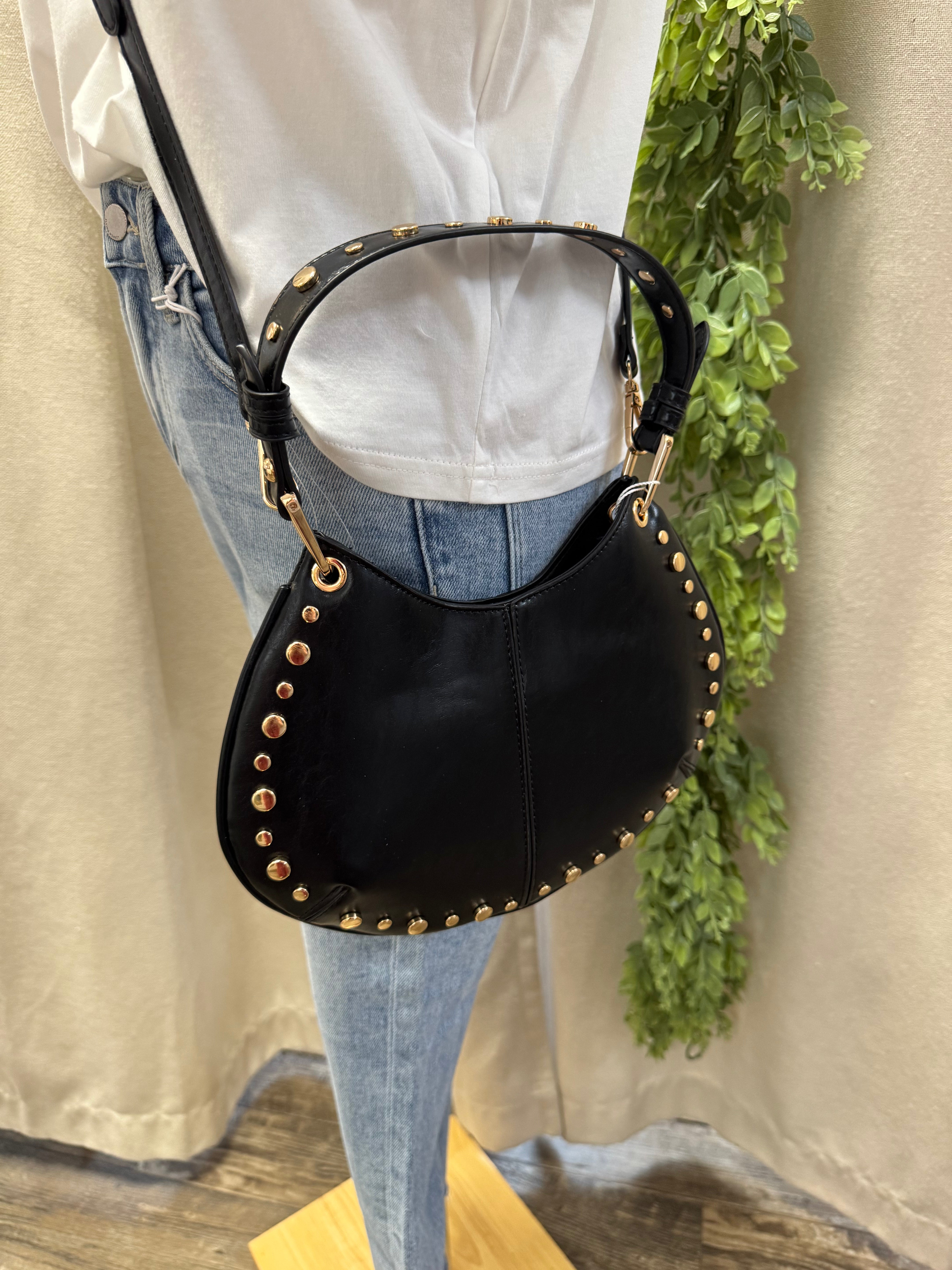 Moda Luxe Nova Crossbody Purse-Black-Crossbody Purses-moda-The Silo Boutique, Women's Fashion Boutique Located in Warren and Grand Forks North Dakota