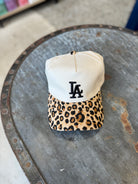 LA Baseball Hat-Hats-Zenana-The Silo Boutique, Women's Fashion Boutique Located in Warren and Grand Forks North Dakota