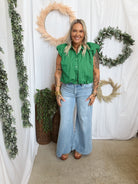 Mica Wide Leg Baggy Fit Jeans-Jeans-mica-The Silo Boutique, Women's Fashion Boutique Located in Warren and Grand Forks North Dakota