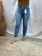 Vervet Bardot Jeans-Jeans-vervet-The Silo Boutique, Women's Fashion Boutique Located in Warren and Grand Forks North Dakota