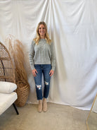 Missy Cable Sweater-Sage-Sweaters-mystree-The Silo Boutique, Women's Fashion Boutique Located in Warren and Grand Forks North Dakota