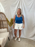 Zen Ribbed Tank Top-Tank Tops-Zenana-The Silo Boutique, Women's Fashion Boutique Located in Warren and Grand Forks North Dakota