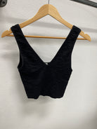 NikiBiki Lace V Neck Tank Top-Tank Tops-nikibiki-The Silo Boutique, Women's Fashion Boutique Located in Warren and Grand Forks North Dakota
