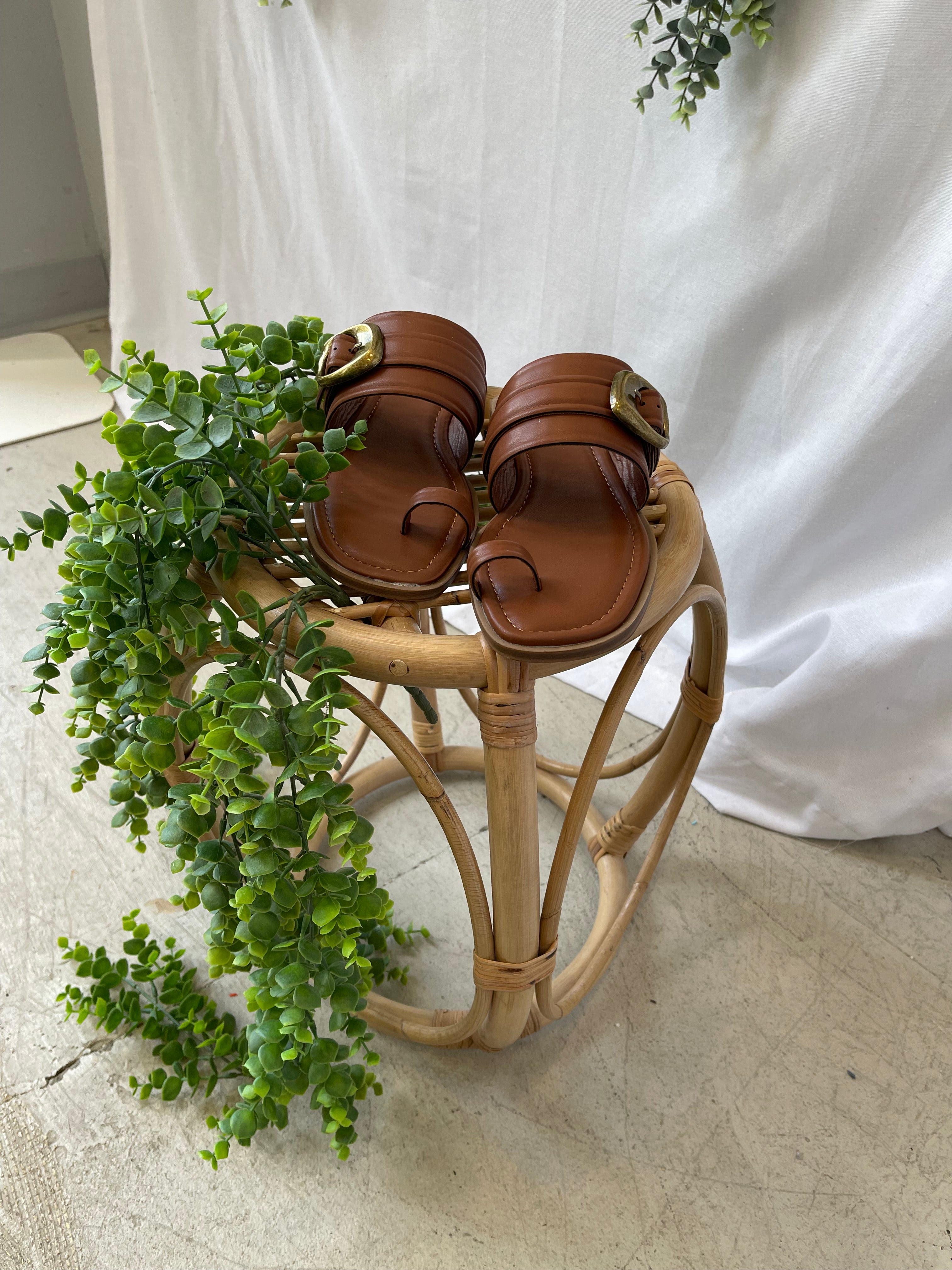 Corky's Yummy Sandal-Cognac-Sandals-corkys-The Silo Boutique, Women's Fashion Boutique Located in Warren and Grand Forks North Dakota