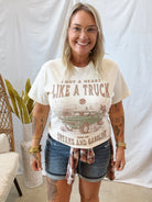Like a Truck Tee-Graphic Tees-weekender-The Silo Boutique, Women's Fashion Boutique Located in Warren and Grand Forks North Dakota