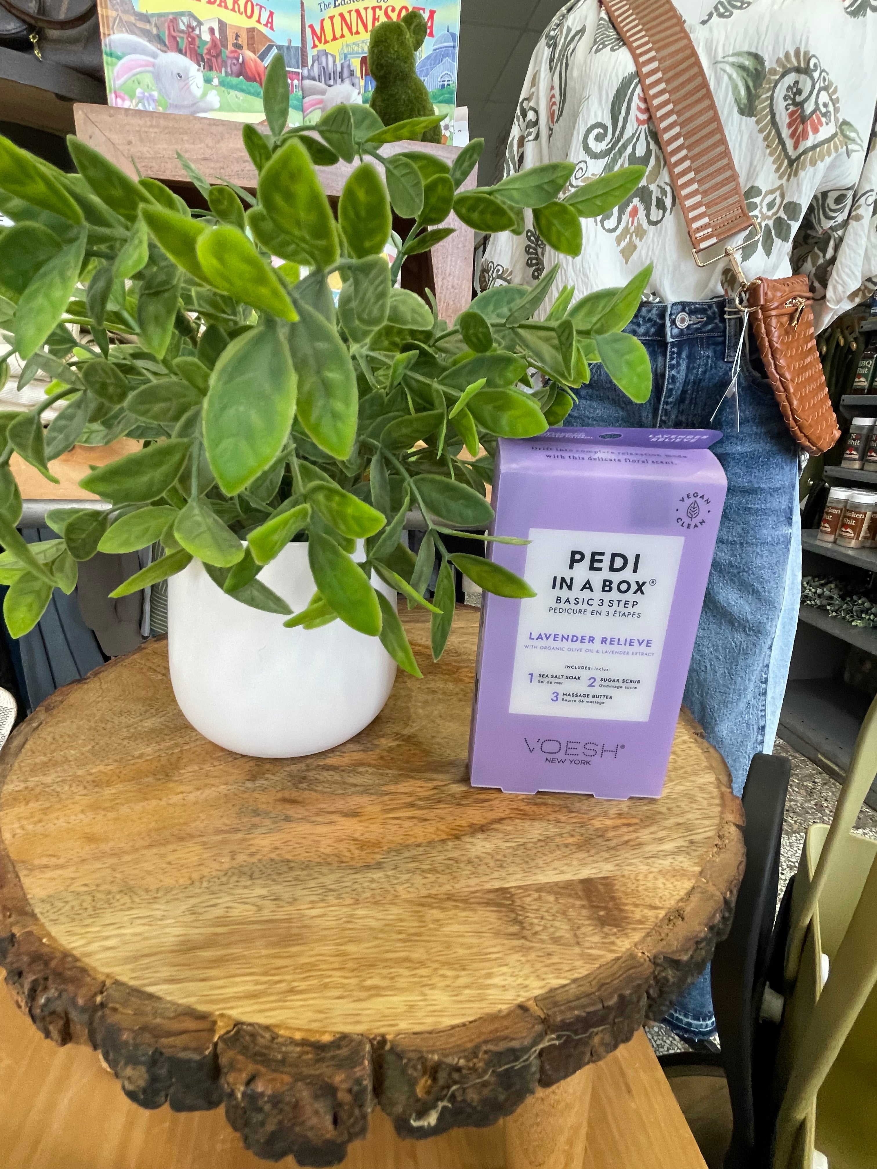 Pedi in a Box 3 Step-Lavender-Beauty-faire-The Silo Boutique, Women's Fashion Boutique Located in Warren and Grand Forks North Dakota