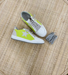 ShuShop Paz Lime Sneaker-Final Sale-Shoes-shushop-The Silo Boutique, Women's Fashion Boutique Located in Warren and Grand Forks North Dakota