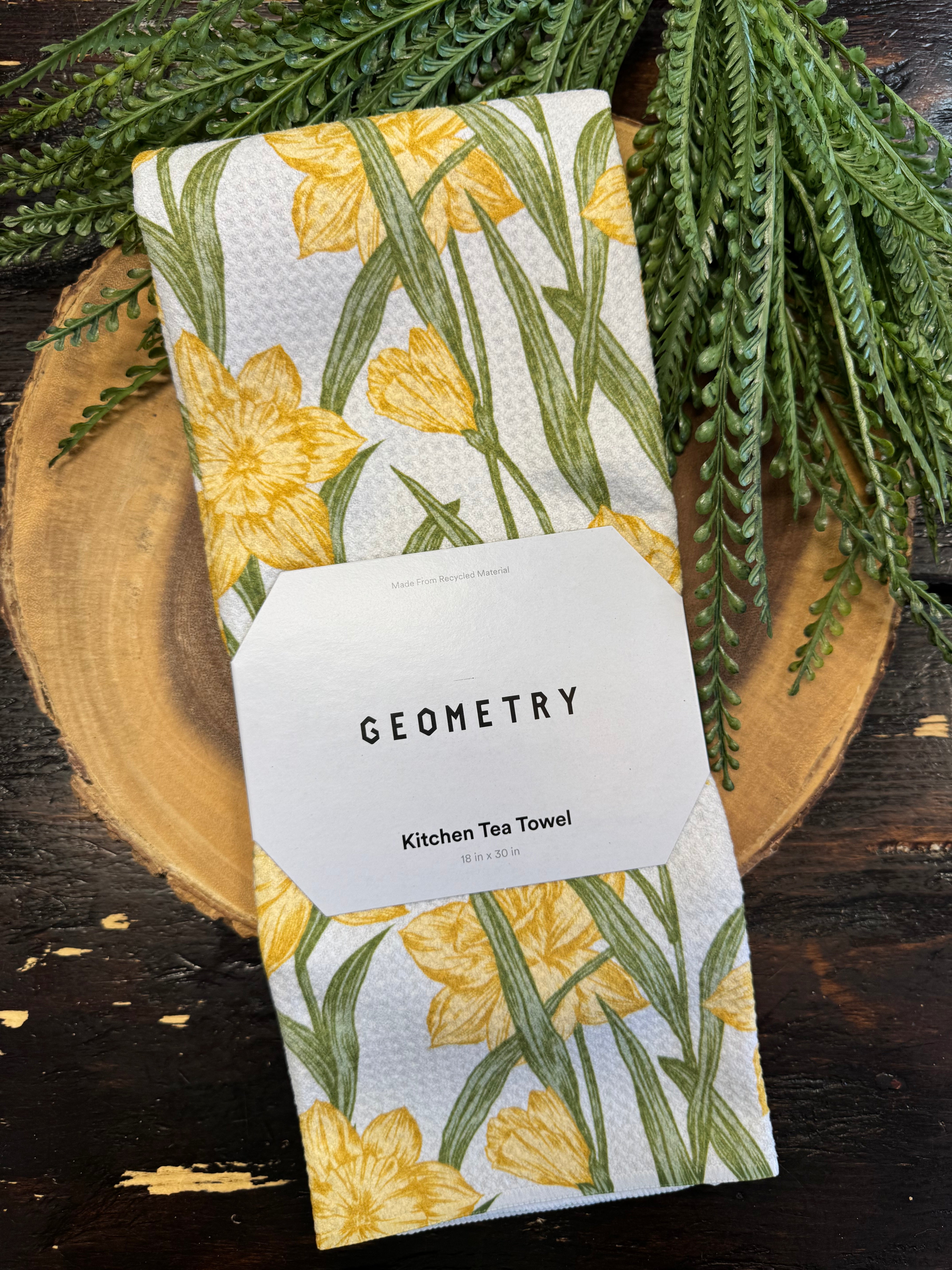 Geometry Tea Towel-dish cloth-geometry-The Silo Boutique, Women's Fashion Boutique Located in Warren and Grand Forks North Dakota