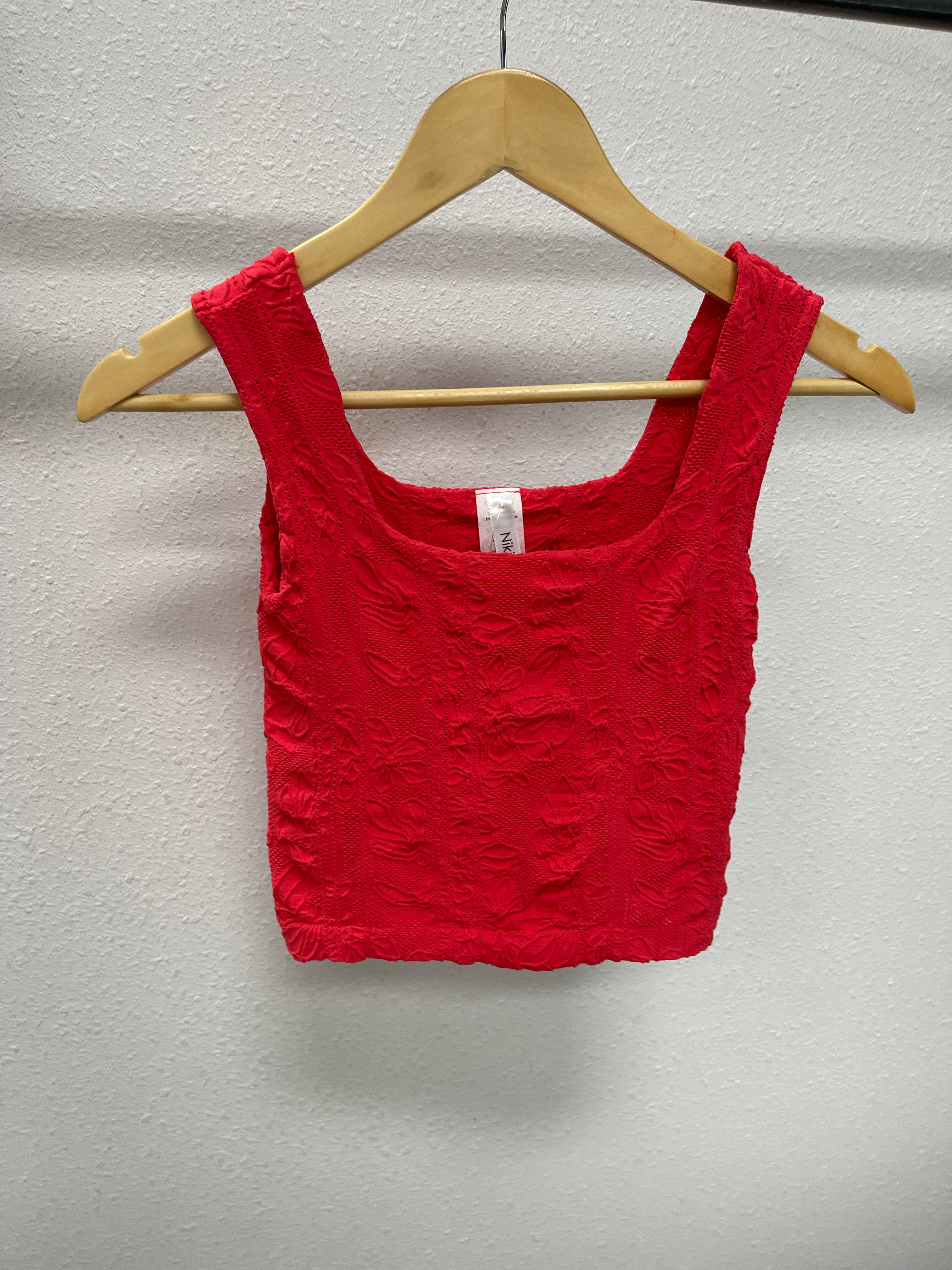 NikiBiki Double Lace Tank Top-Tank Tops-nikibiki-The Silo Boutique, Women's Fashion Boutique Located in Warren and Grand Forks North Dakota