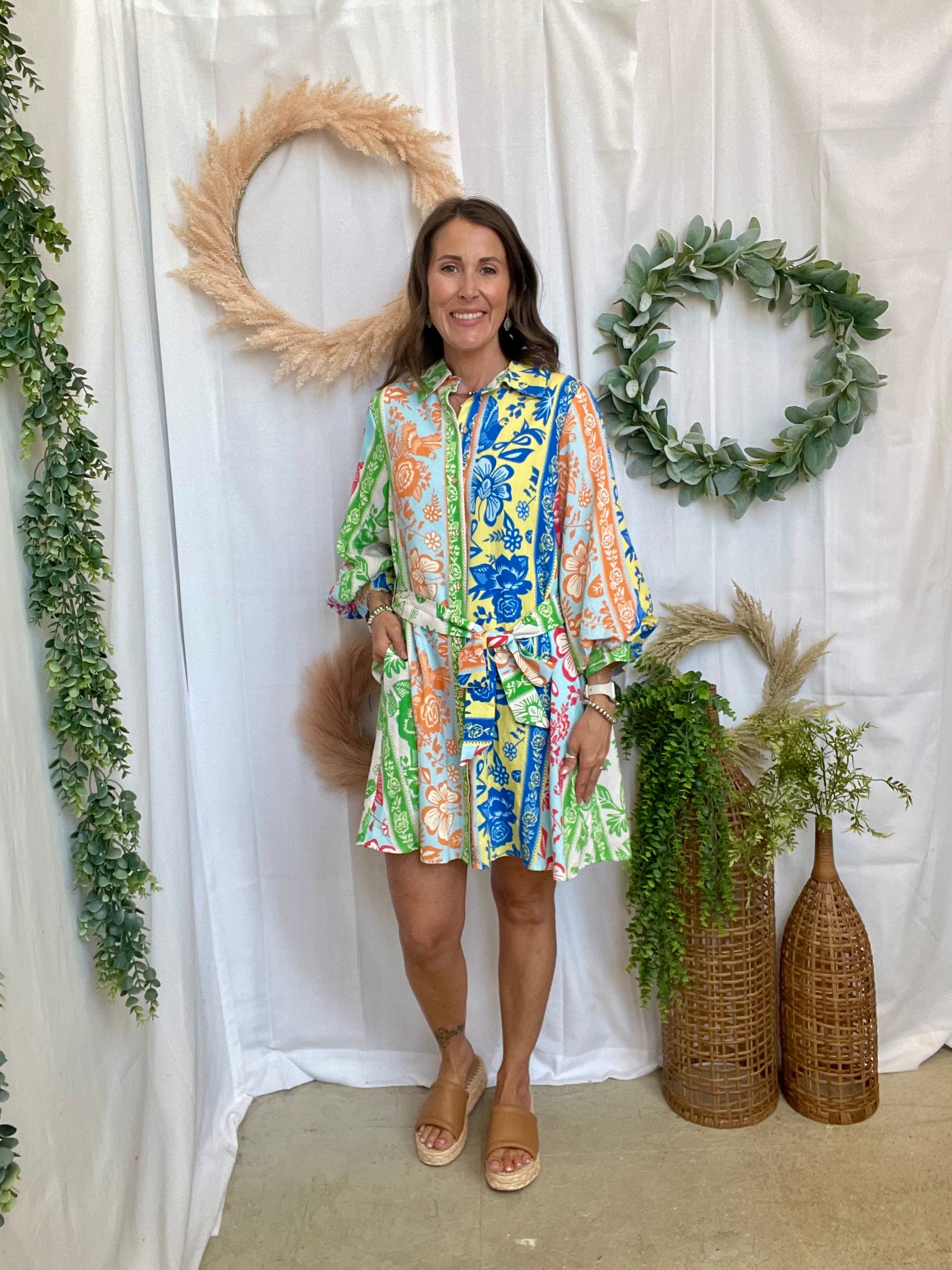 In the Tropics Dress-Dresses-entro-The Silo Boutique, Women's Fashion Boutique Located in Warren and Grand Forks North Dakota