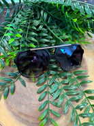 Dax Astrid Aviator Gradient Cheetah Sunglasses-Sunglasses-dax-The Silo Boutique, Women's Fashion Boutique Located in Warren and Grand Forks North Dakota