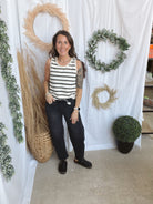 Flying Monkey Relief Black Jeans-Final Sale-Jeans-flying monkey-The Silo Boutique, Women's Fashion Boutique Located in Warren and Grand Forks North Dakota