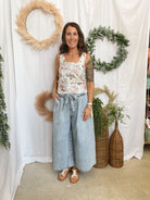 Risen Slouchy Wide Leg Crop Jeans-Jeans-risen-The Silo Boutique, Women's Fashion Boutique Located in Warren and Grand Forks North Dakota