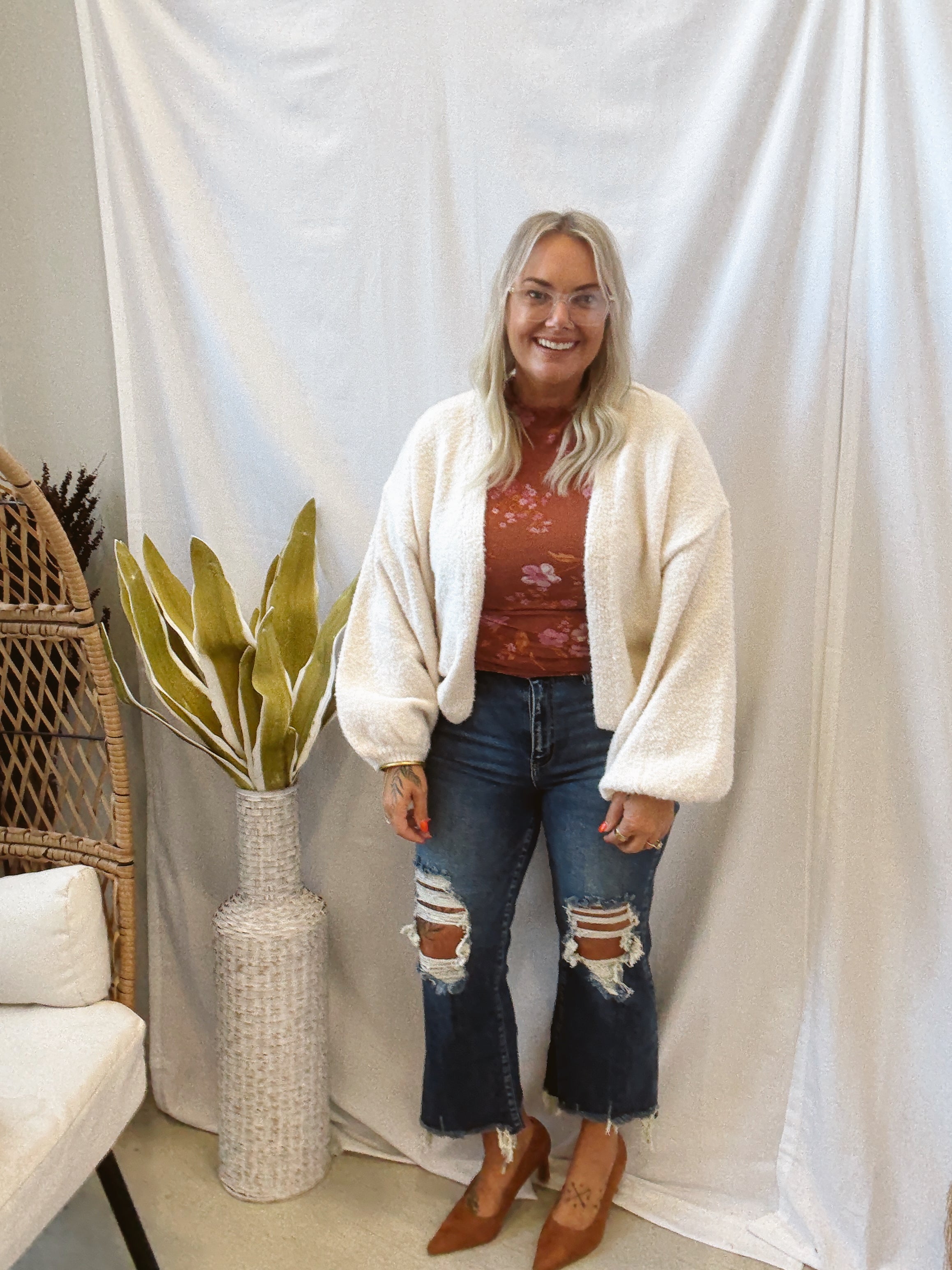 Sadie Sage Marley Cardigan-Cardigans-sadie sage-The Silo Boutique, Women's Fashion Boutique Located in Warren and Grand Forks North Dakota
