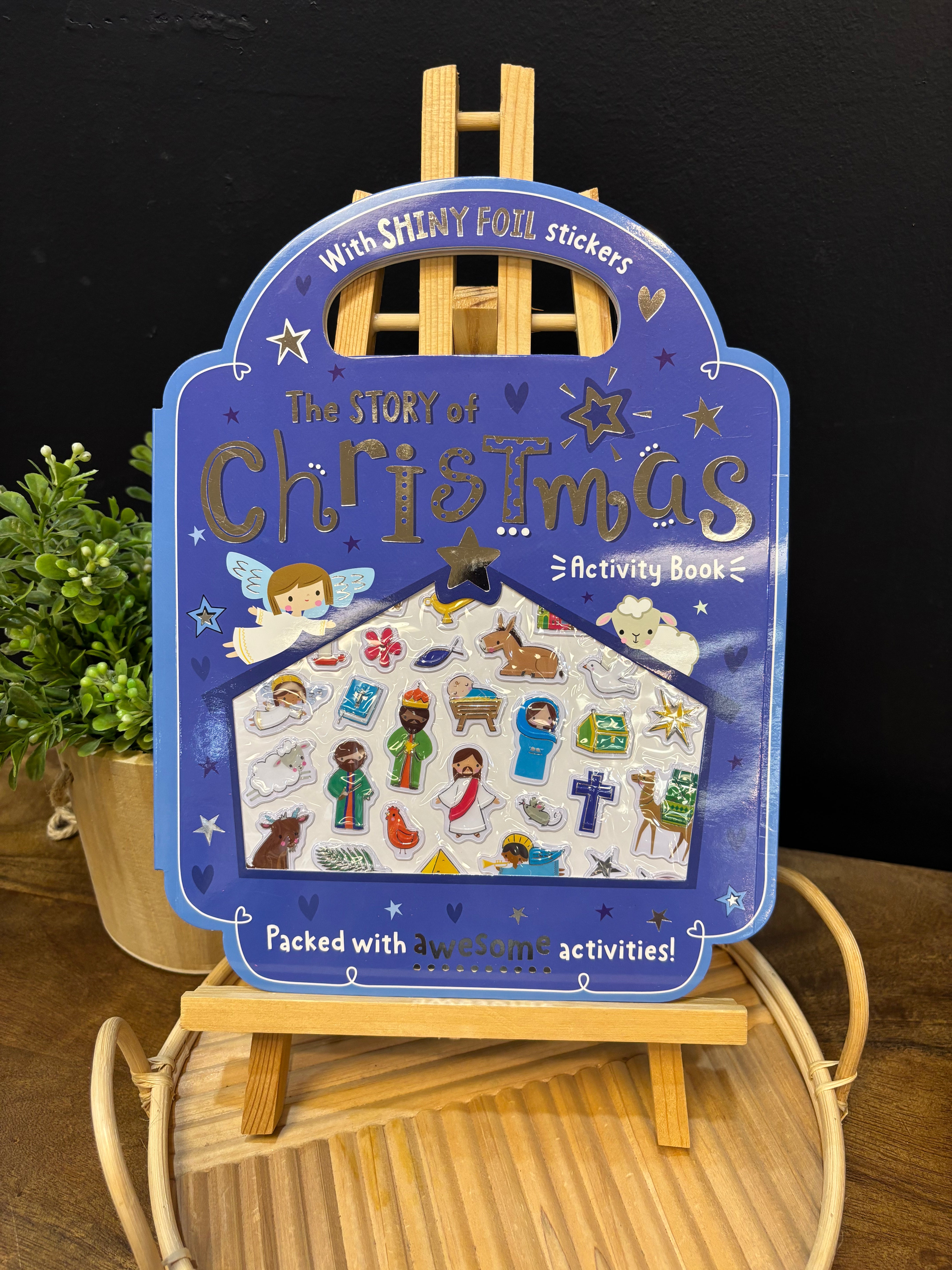 Christmas Sticker Activity Book-Books-faire-The Silo Boutique, Women's Fashion Boutique Located in Warren and Grand Forks North Dakota