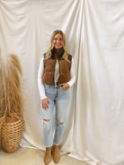 Toast Sherpa Mix Vest-Vests-hyfve-The Silo Boutique, Women's Fashion Boutique Located in Warren and Grand Forks North Dakota