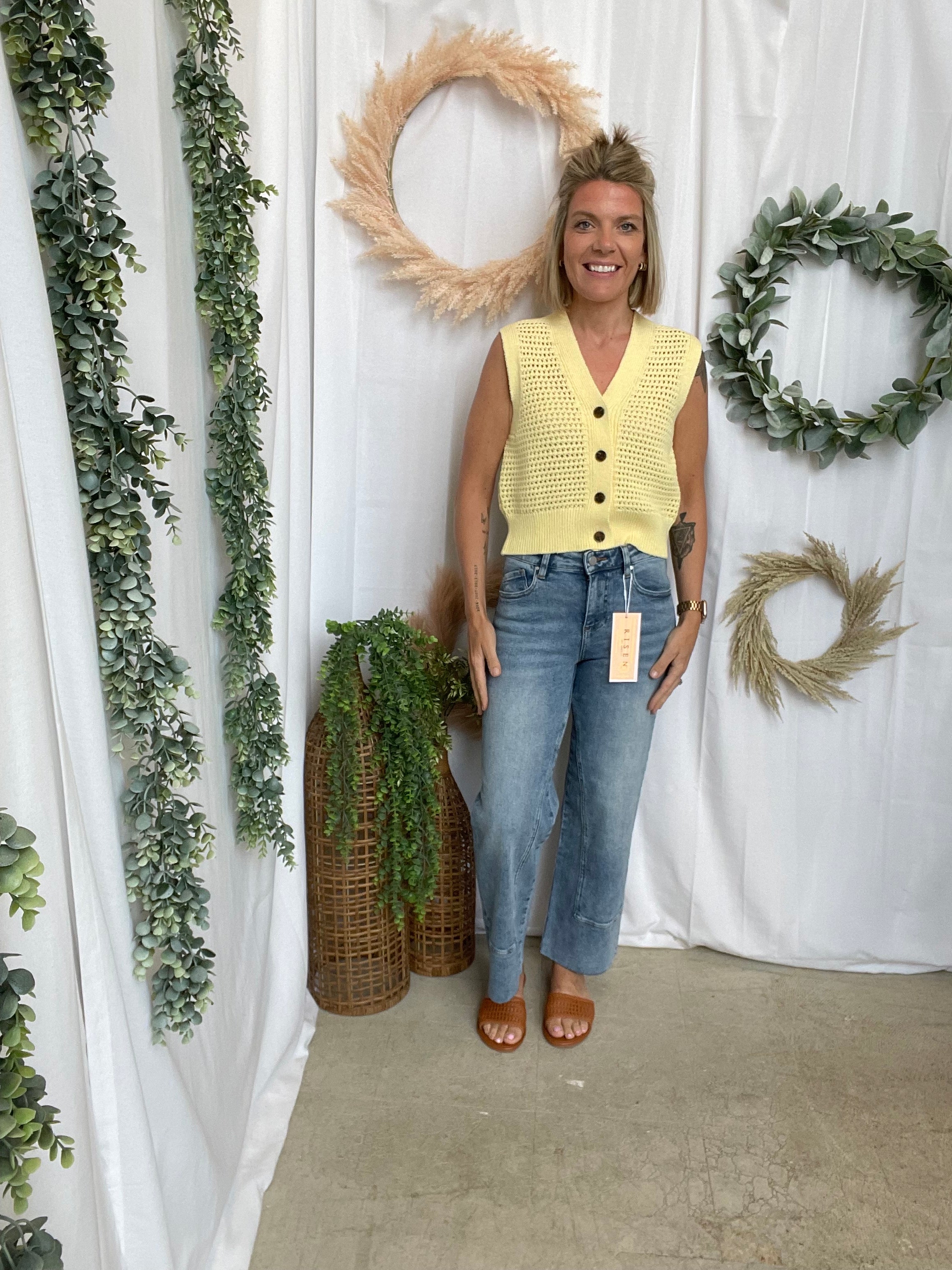 Risen Steph Straight Seamed Jeans-Jeans-risen-The Silo Boutique, Women's Fashion Boutique Located in Warren and Grand Forks North Dakota