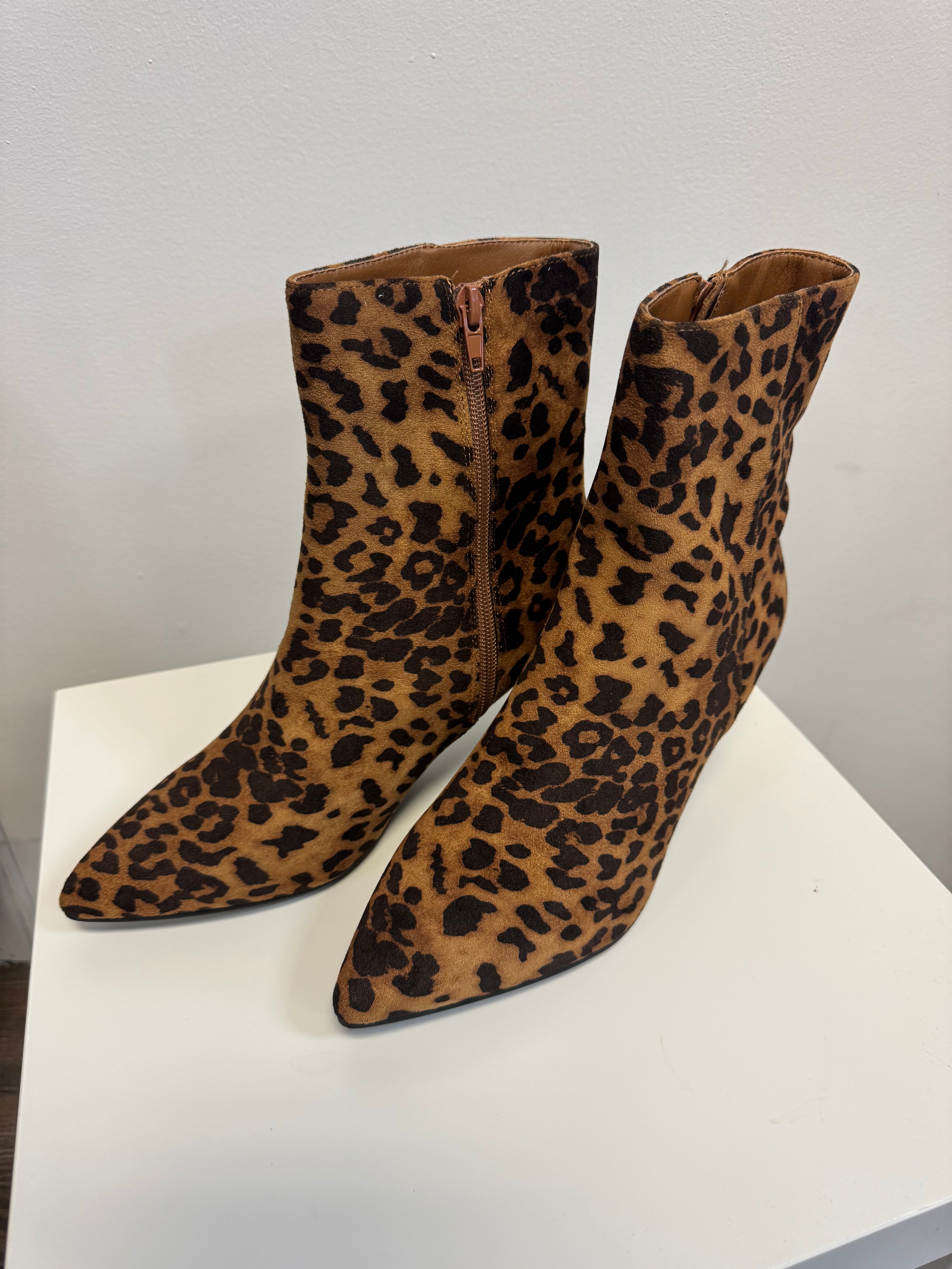 MIA Aletta Boot-Leopard-Boots-MIA-The Silo Boutique, Women's Fashion Boutique Located in Warren and Grand Forks North Dakota