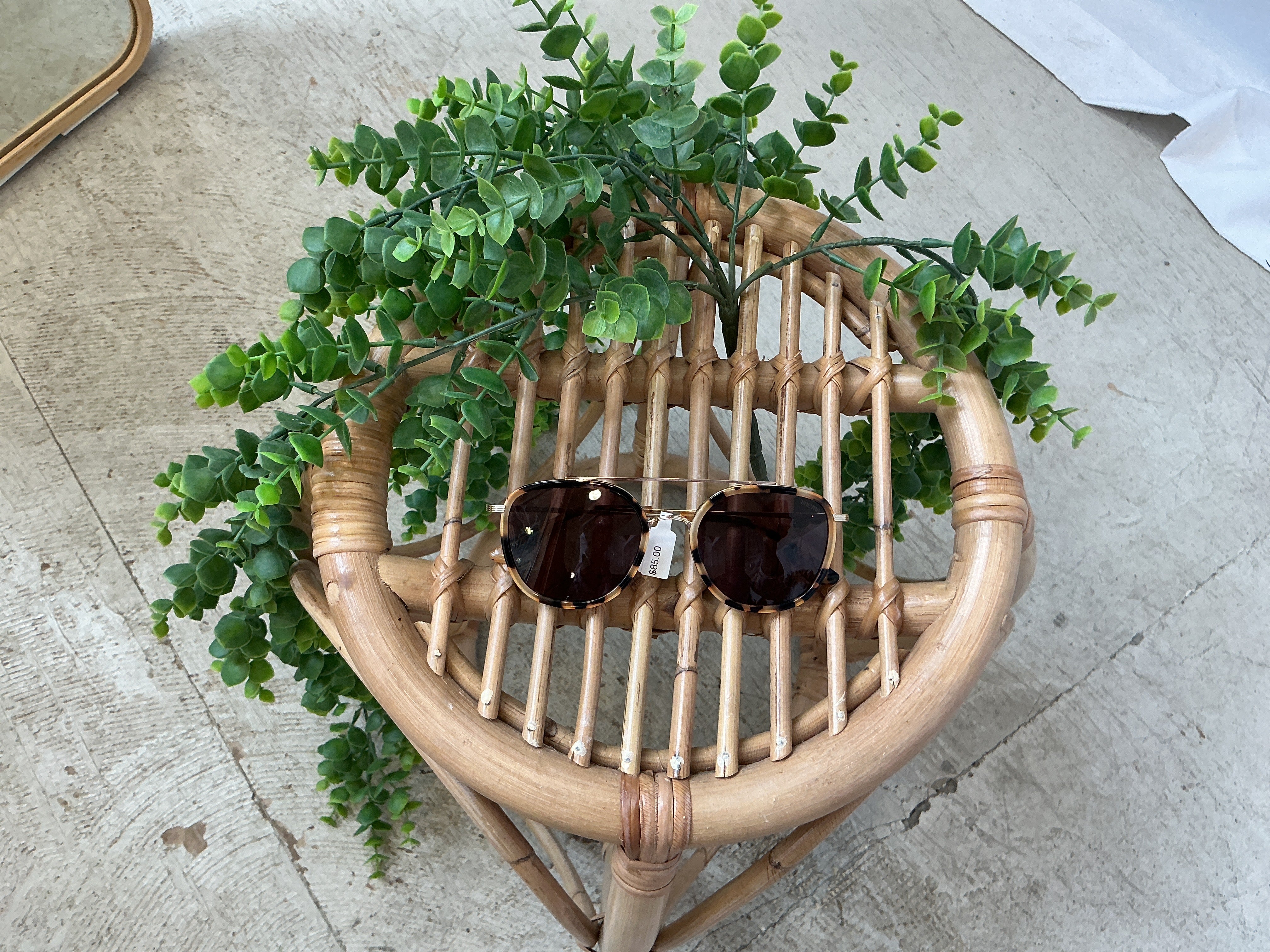 Freyrs Weston Round Sunglasses-Milky-Sunglasses-freyers-The Silo Boutique, Women's Fashion Boutique Located in Warren and Grand Forks North Dakota