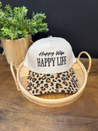 Zen Happy Wife Hat-Leopard-Hats-Zenana-The Silo Boutique, Women's Fashion Boutique Located in Warren and Grand Forks North Dakota