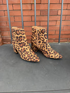 Bamboo Mode Leopard Bootie-Final Sale-Boots-bamboo-The Silo Boutique, Women's Fashion Boutique Located in Warren and Grand Forks North Dakota