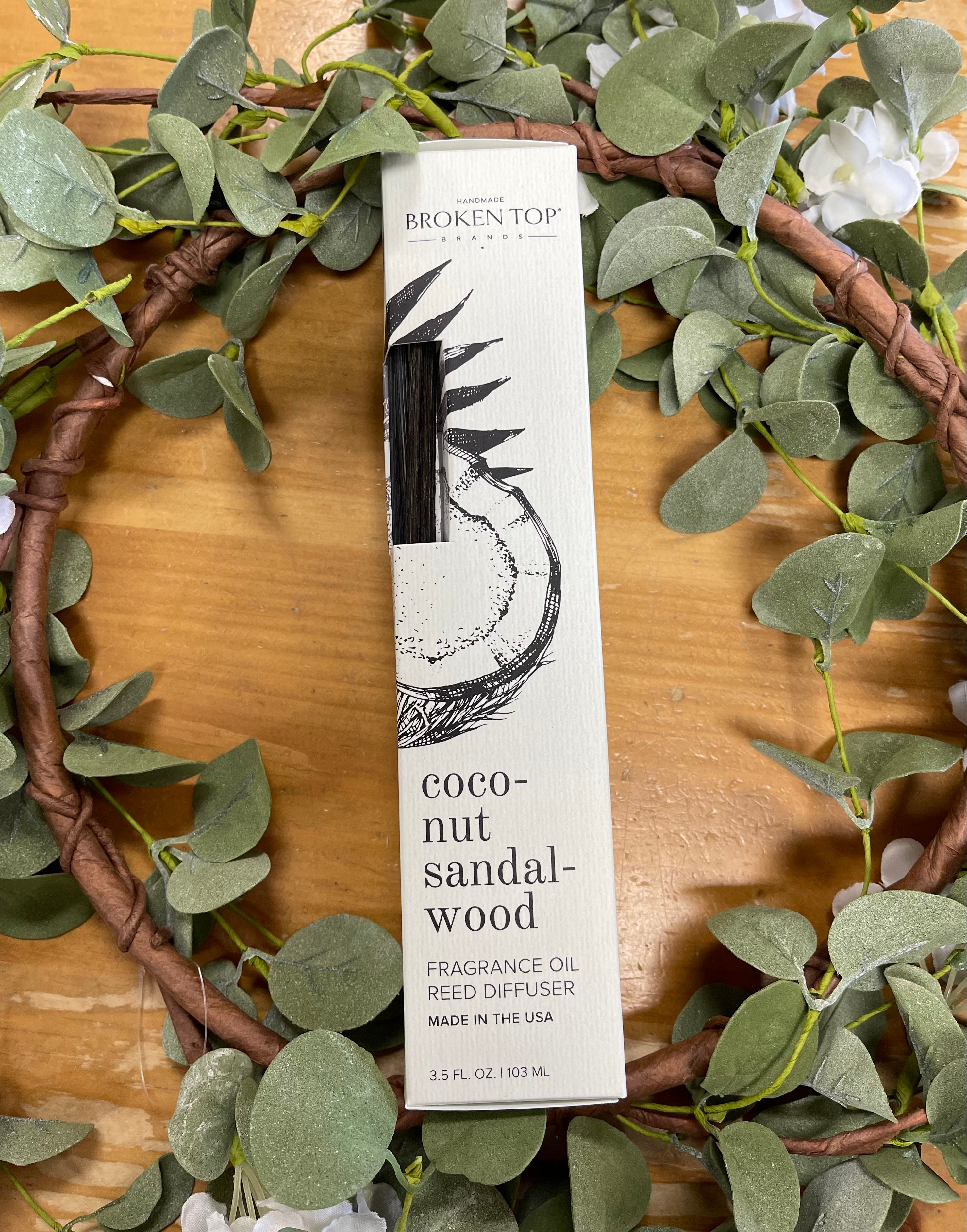 Broken Top Diffuser-Coconut Sandalwood-Room Sprays-broken top-The Silo Boutique, Women's Fashion Boutique Located in Warren and Grand Forks North Dakota