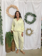 Rae Terry Butter Jogger Pants-Lemonilla-Pants-rae mode-The Silo Boutique, Women's Fashion Boutique Located in Warren and Grand Forks North Dakota