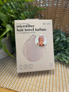 Satin Quick-Dry Hair Towel Wrap-Hair Accessories-kitsch-The Silo Boutique, Women's Fashion Boutique Located in Warren and Grand Forks North Dakota