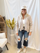 Chunky Seam Knit Cardigan-Mocha-Cardigans-Zenana-The Silo Boutique, Women's Fashion Boutique Located in Warren and Grand Forks North Dakota