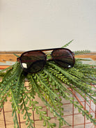 Dax Earhart Cheetah Aviator Sunglasses-Sunglasses-dax-The Silo Boutique, Women's Fashion Boutique Located in Warren and Grand Forks North Dakota