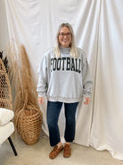 Football & Gameday Sweatshirt-Sweatshirts-bucketlist-The Silo Boutique, Women's Fashion Boutique Located in Warren and Grand Forks North Dakota