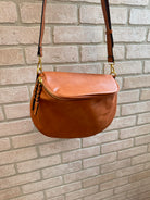 Jen and Co The Megan Purse-Brown-Crossbody Purses-Jen and Co-The Silo Boutique, Women's Fashion Boutique Located in Warren and Grand Forks North Dakota