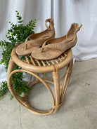 Corky's Don't Be Cringy Camel Suede Sandal-Sandals-corkys-The Silo Boutique, Women's Fashion Boutique Located in Warren and Grand Forks North Dakota
