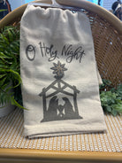 O Holy Night Kitchen Towel-Tea Towels-primitives-The Silo Boutique, Women's Fashion Boutique Located in Warren and Grand Forks North Dakota