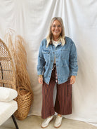 Denim Barn Jacket-Coats & Jackets-active basics-The Silo Boutique, Women's Fashion Boutique Located in Warren and Grand Forks North Dakota