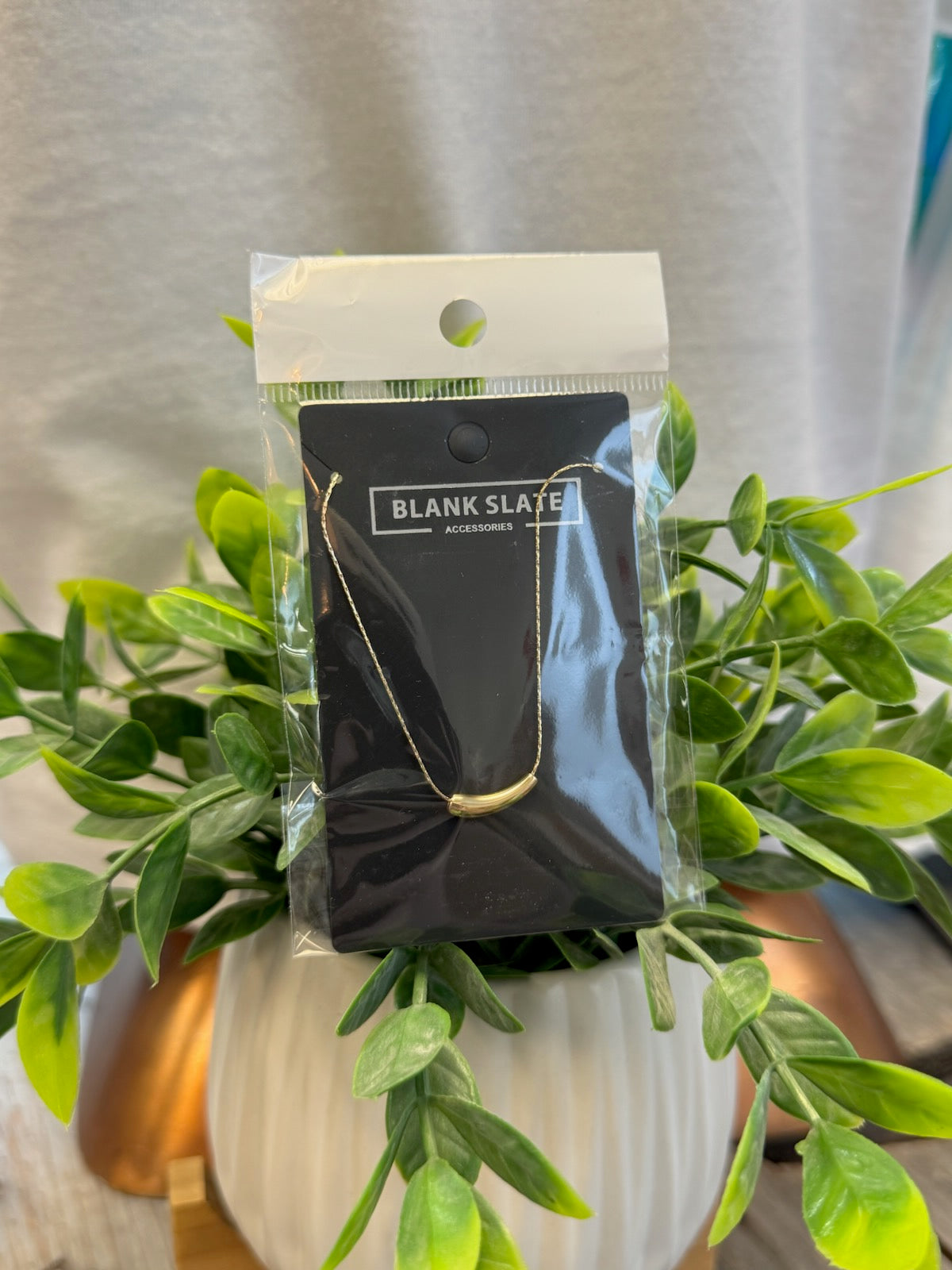 Tube Necklace-Necklaces-Fame-The Silo Boutique, Women's Fashion Boutique Located in Warren and Grand Forks North Dakota