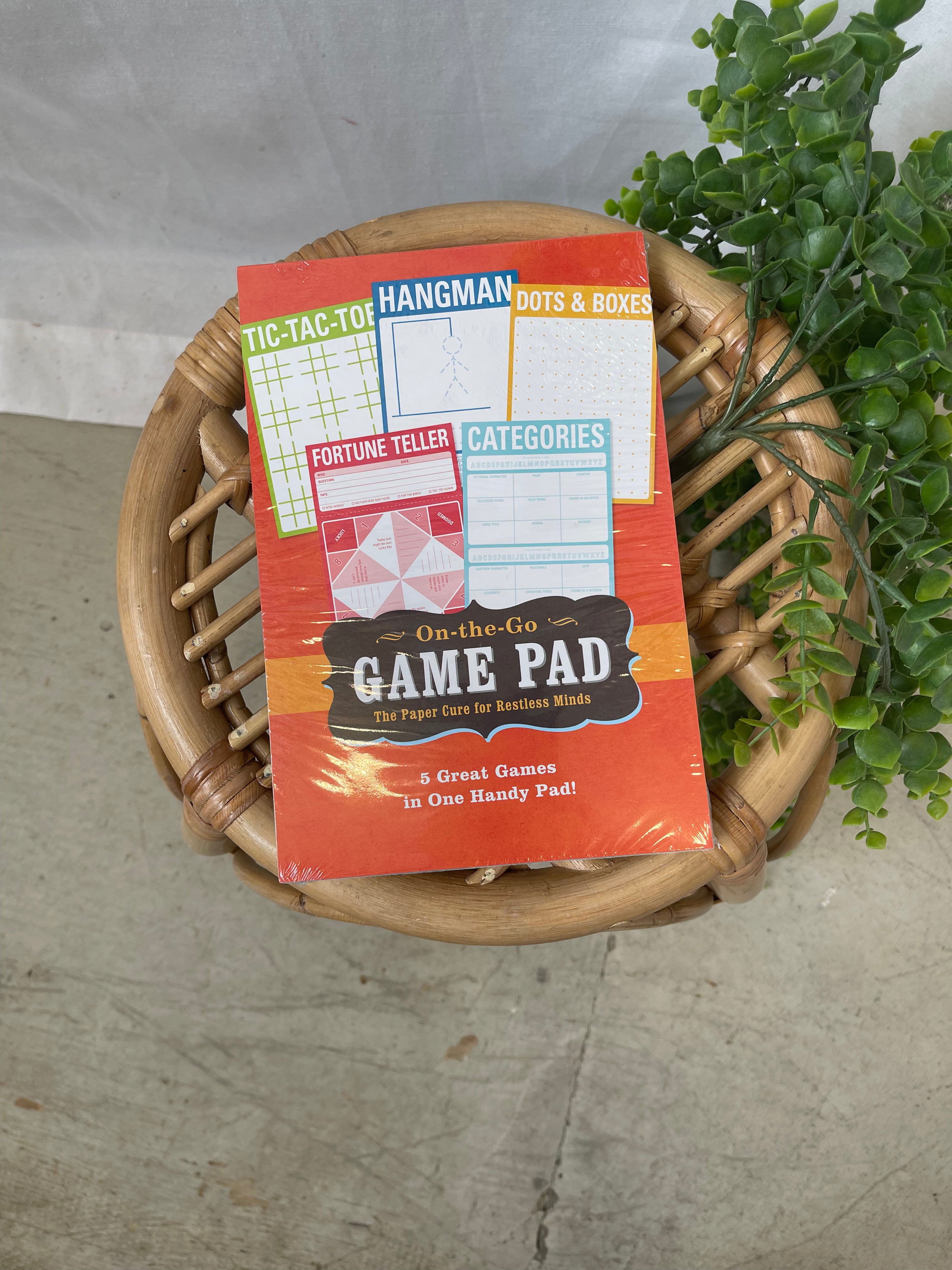 On-The-Go Game Pad-Books-Simon-The Silo Boutique, Women's Fashion Boutique Located in Warren and Grand Forks North Dakota