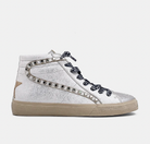 ShuShop Rio White Silver Sneaker-Final Sale-Shoes-shushop-The Silo Boutique, Women's Fashion Boutique Located in Warren and Grand Forks North Dakota