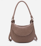 Jen and Co Kaylor Woven Purse-Taupe-Purses-Jen and Co-The Silo Boutique, Women's Fashion Boutique Located in Warren and Grand Forks North Dakota