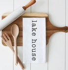 Lake House Tea Towel-Tea Towels-Porter Lane-The Silo Boutique, Women's Fashion Boutique Located in Warren and Grand Forks North Dakota