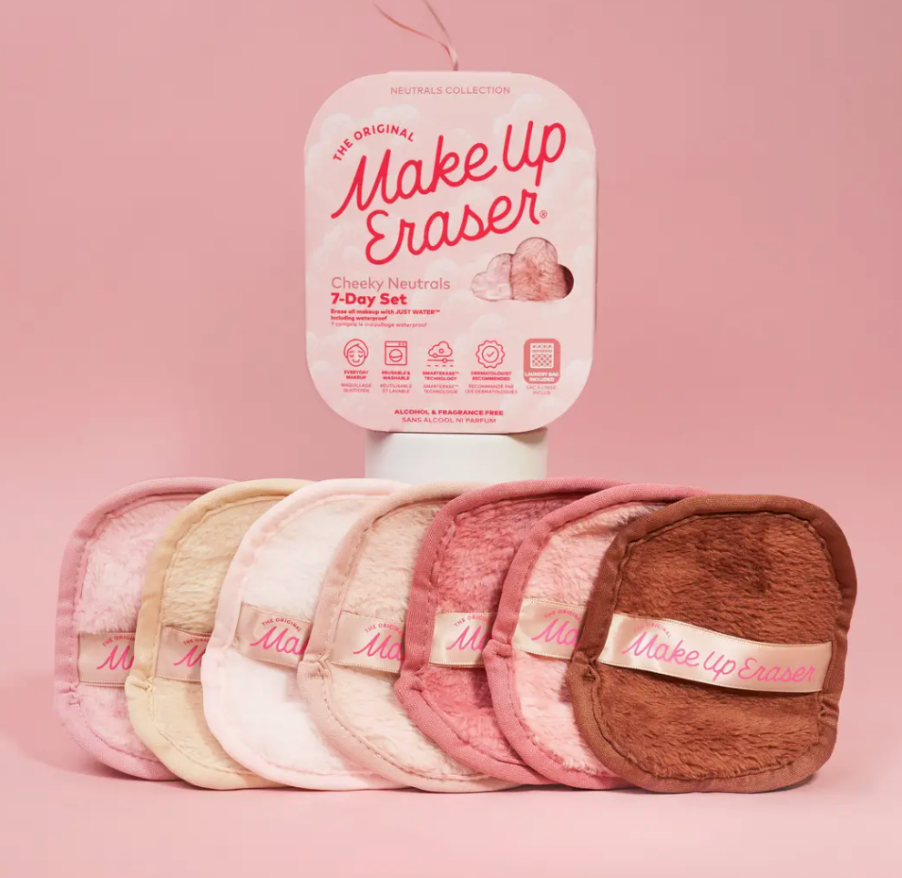 Sweet Cheeks 7-Day MakeUp Eraser Set-Cosmetics-Make Up Eraser-The Silo Boutique, Women's Fashion Boutique Located in Warren and Grand Forks North Dakota
