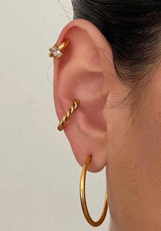 Ellie Vail Ear Cuff-Final Sale-Earrings-ellie vail-The Silo Boutique, Women's Fashion Boutique Located in Warren and Grand Forks North Dakota